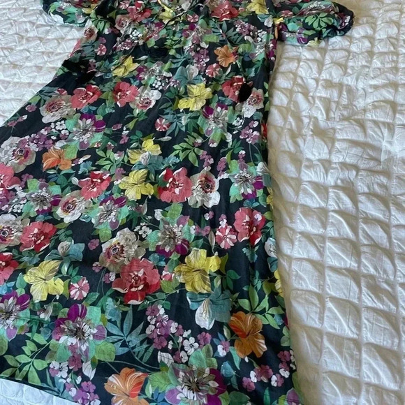 Johnny was floral boho Zahava midi dress - Picture 6 of 13